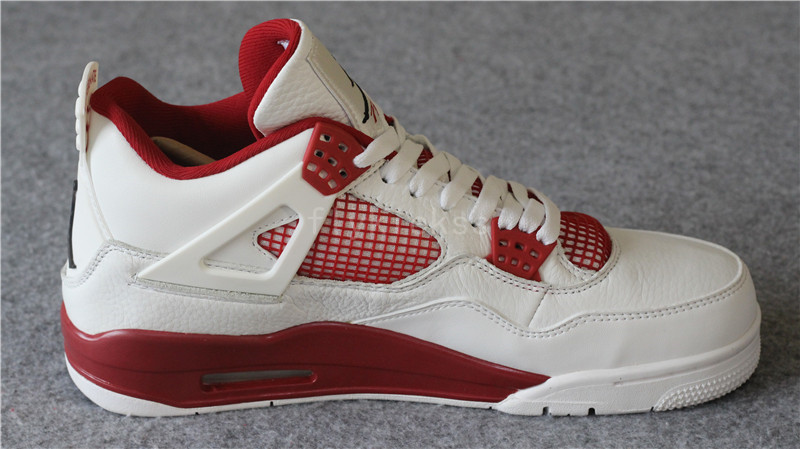 Air Jordan 4 Retro Low Alternate 89 White Red